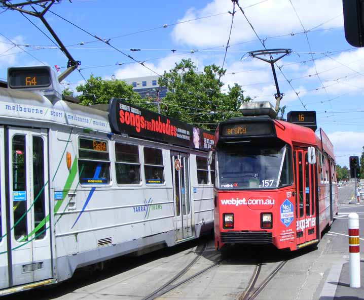 Yarra Trams class Z3 157 Webjet